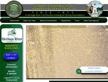 Tablet Screenshot of griswold-ct.org